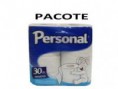 Papel higiênico Personal c/ 04 unidades rolo c/ 30 mts